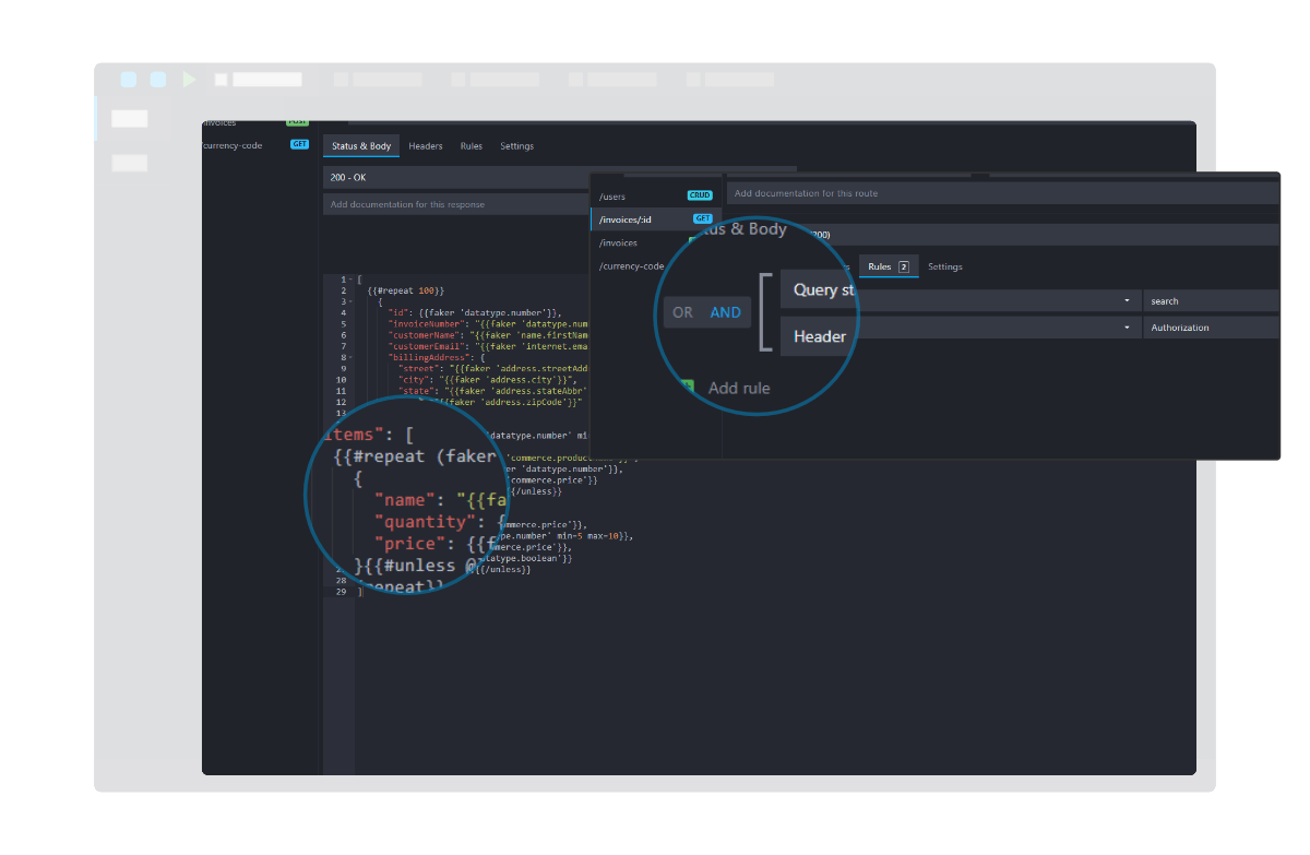 Mockoon Dashboard